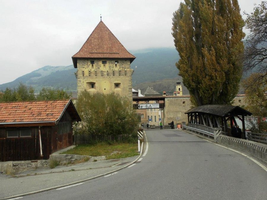 Altstadt von Glurns in Südtirol